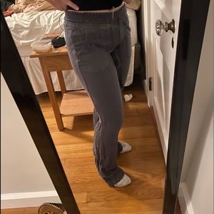 Grey Flowy pants